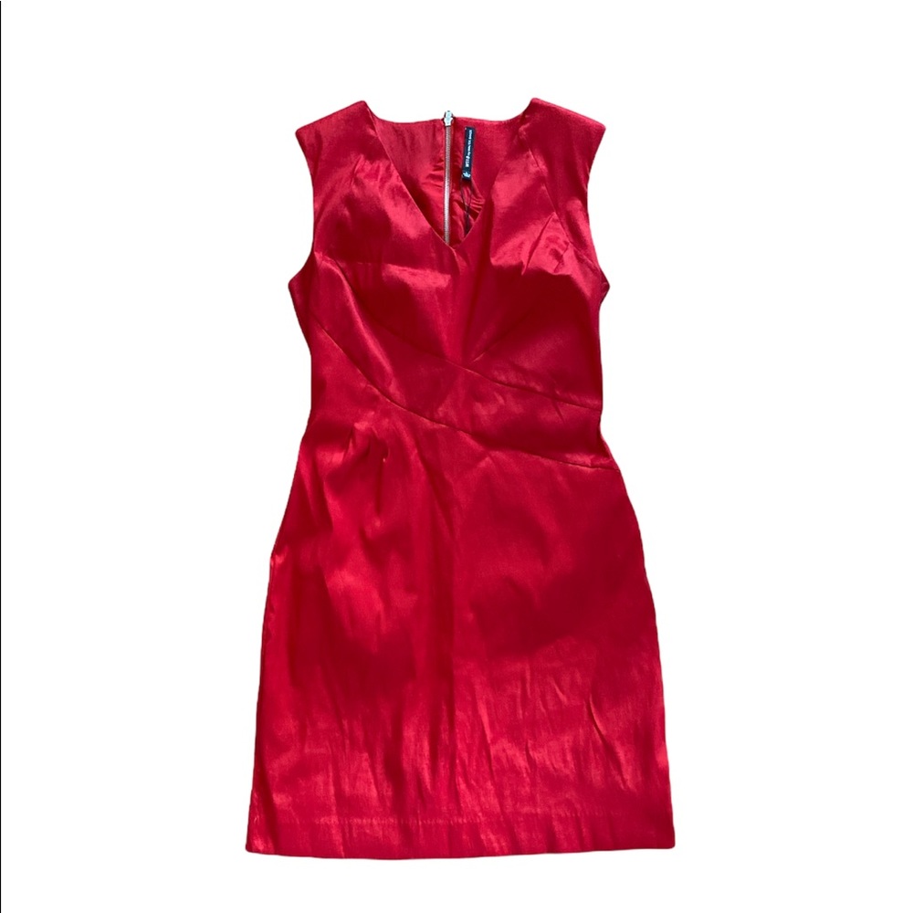 Red W118 by Walter Baker Taffeta Cocktail Dress